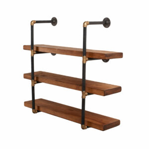 Wall Mounted Tiered Shelf