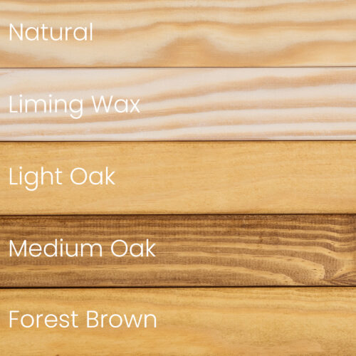 Wood sample colours