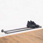 Wall-Mounted-Shoe-Rack-Raw-Steel-Pipe-Style-5