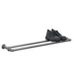 Wall-Mounted-Shoe-Rack-Raw-Steel-Pipe-Style