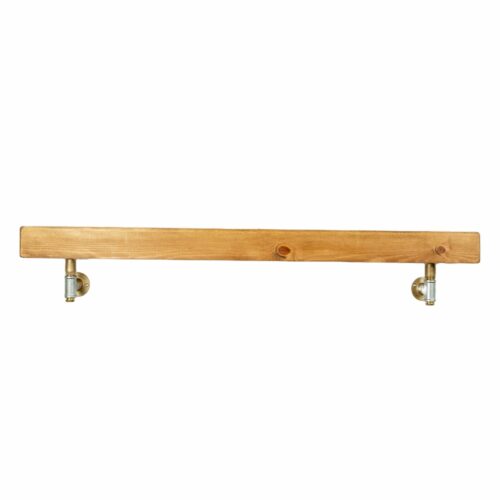 Brass Industrial silver tee nut pipe shelf brackets industrial style pipedreamfurniture holding shelf