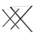 X-Industrial-Steel-Table-Legs-Grey-2