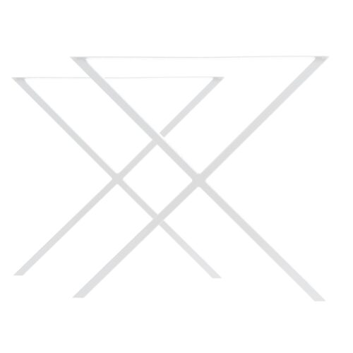 X-Industrial-Steel-Table-Legs-White