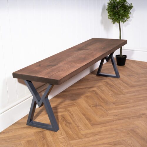 Rustic-Bench-with-Hourglass-Legs-14