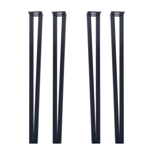 Straight-Box-Hairpin-Industrial-Steel-Table-Legs-Grey