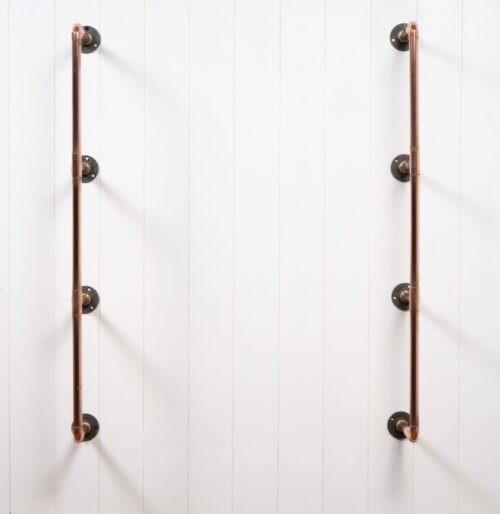 Tiered-Shelving-Unit-Without-Shelves-Copper-Pipe-Style-3