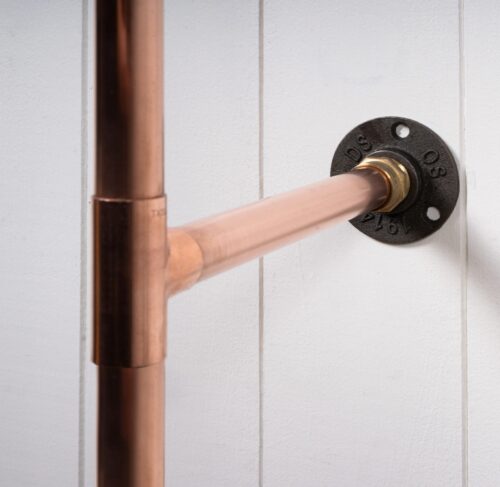 Tiered-Shelving-Unit-Without-Shelves-Copper-Pipe-Style-2
