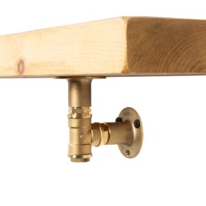 Tee-Nut-Brass-Brackets