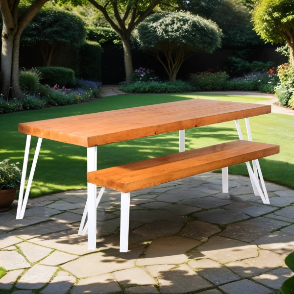 Chunky-Rustic-Garden-Table-with-Angled-Box-Hairpin-Legs-3