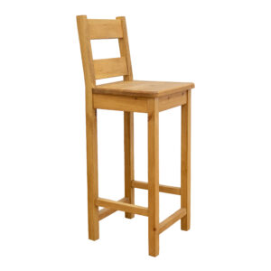 Solid Wood High Stool | Modern Dining Style