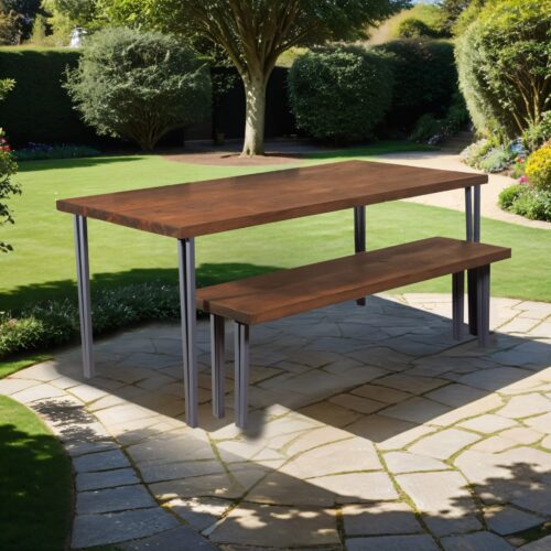 Rustic-Garden-Table-with-Straight-Box-Hairpin-Legs-Industrial-Reclaimed-Timber-Style