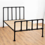 DIY-Industrial-Bed-with-Footboard-Black-Powder-Coated-Pipe-Style-6