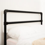 DIY-Industrial-Bed-Black-Powder-Coated-Pipe-Style-3