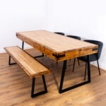 Butchers-Block-Dining-Table-with-Trapezium-Legs-2