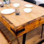 Butchers-Block-Dining-Table-with-Trapezium-Legs-4