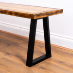 Butchers-Block-Bench-with-Trapezium-Legs-3