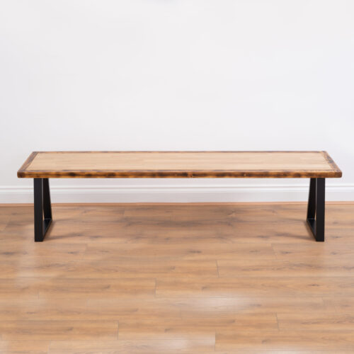 Butchers-Block-Bench-with-Trapezium-Legs-2