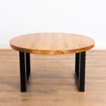 Circular-Coffee-Table-with-Square-Legs-4