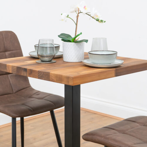 Black-square-cafe-&-bistro-table-solid-walnut-style-6