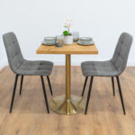 Gold-Round-Cafe-&-Bistro-Table-Reclaimed-Solid-Wood-Style-2