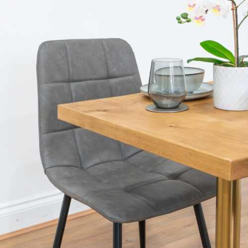 Gold-Round-Cafe-&-Bistro-Table-Reclaimed-Solid-Wood-Style-6