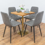Gold-Round-Cafe-&-Bistro-Table-Reclaimed-Solid-Wood-Style-7