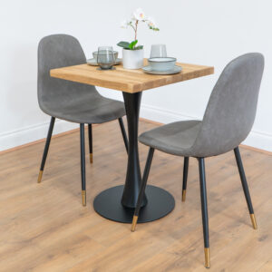black-round-cafe-&-bistro-table-solid-oak-style-1