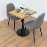 black-round-cafe-&-bistro-table-solid-oak-style-2