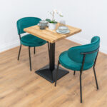 Black-square-cafe-&-bistro-table-solid-oak-style-2