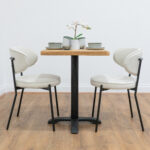 Black-X-base-cafe-&-bistro-table-solid-oak-style-4