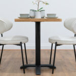 Black-X-base-cafe-&-bistro-table-solid-oak-style-5
