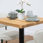 Black-X-base-cafe-&-bistro-table-solid-oak-style-6