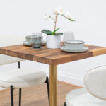 Gold-Round-Cafe-&-Bistro-Table-Solid-Walnut-Style-6