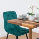 Rose-Gold-Round-Cafe-&-Bistro-Table-Solid-Walnut-Style-3