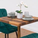 Rose-Gold-Round-Cafe-&-Bistro-Table-Solid-Walnut-Style-6