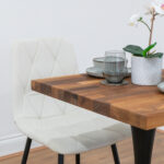 Black-round-cafe-&-bistro-table-solid-walnut-style-3