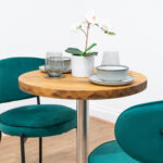 round-reclaimed-timber-cafe-&-bistro-table-silver-round-leg-style-6