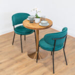 round-reclaimed-timber-cafe-&-bistro-table-rose-gold-round-leg-style-2