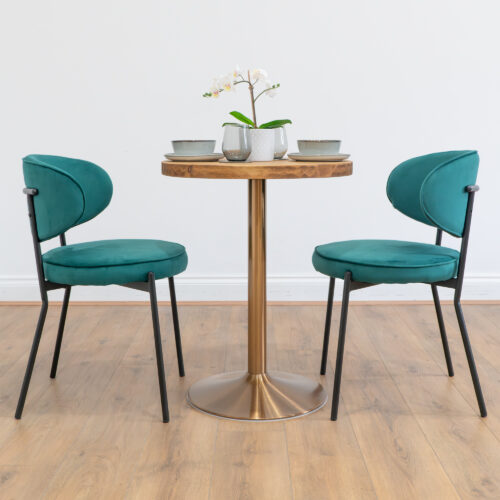 round-reclaimed-timber-cafe-&-bistro-table-rose-gold-round-leg-style-4