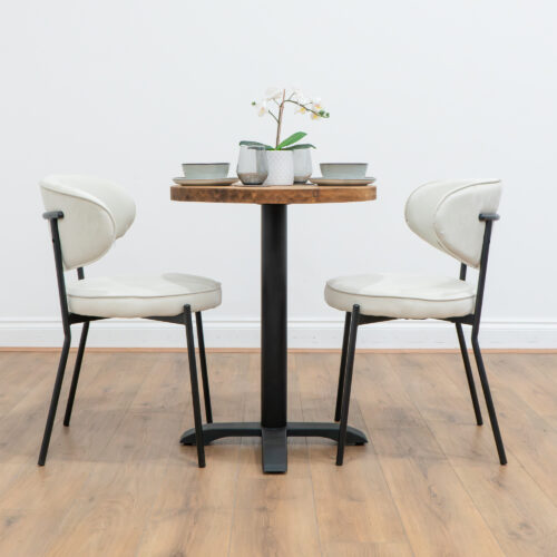 round-reclaimed-timber-cafe-&-bistro-table-black-X-base-round-leg-style-4