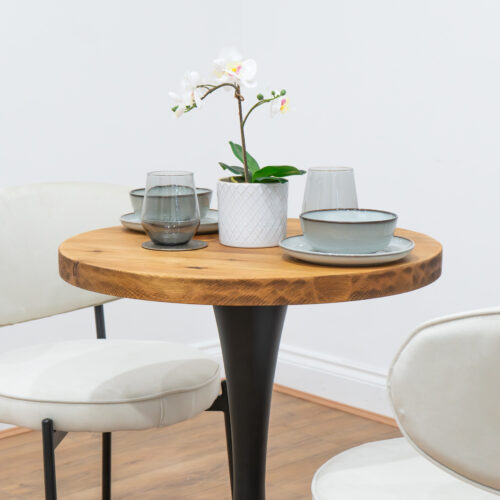 round-reclaimed-timber-cafe-&-bistro-table-black-round-leg-style-6