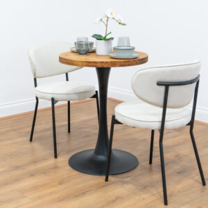 round-reclaimed-timber-cafe-&-bistro-table-black-round-tapered-leg-style-1