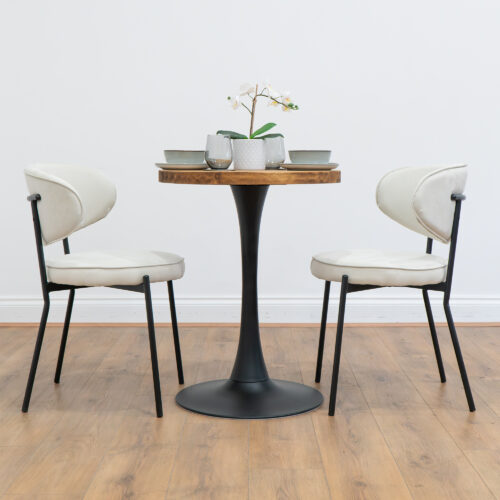 round-reclaimed-timber-cafe-&-bistro-table-black-round-tapered-leg-style-3