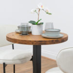 round-reclaimed-timber-cafe-&-bistro-table-black-square-leg-style-6