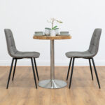 solid-oak-cafe-&-bistro-table-silver-round-leg-style-4