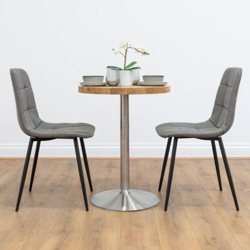 solid-oak-cafe-&-bistro-table-silver-round-leg-style-4