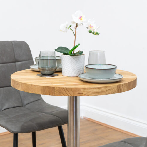 solid-oak-cafe-&-bistro-table-silver-round-leg-style-2