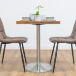 Silver-Round-Cafe-&-Bistro-Table-Reclaimed-Solid-Wood-Style-5