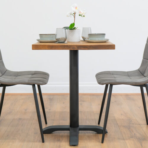 Black-X-base-cafe-&-bistro-table-reclaimed-timber-style-3