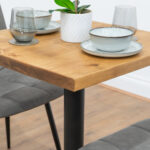 Black-X-base-cafe-&-bistro-table-reclaimed-timber-style-5